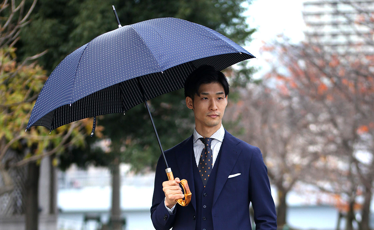 日本発信のヨーロッパ調紳士傘はビジネスマンの良き相棒に。